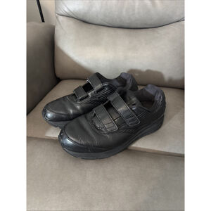 GUC MEN’S BROOKS RUNNING WALKING ADDICTION WLK SHOES STRAP SIZE 10.5 EE WIDE BLK